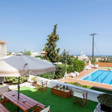 Artemis Luxury Villa - Hersonissos Private Pool Oasis ภายนอก รูปภาพ
