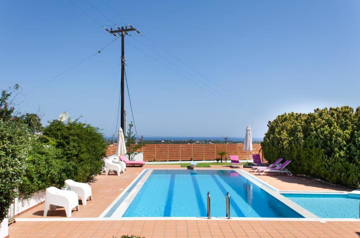 Artemis Luxury Villa - Hersonissos Private Pool Oasis ภายนอก รูปภาพ