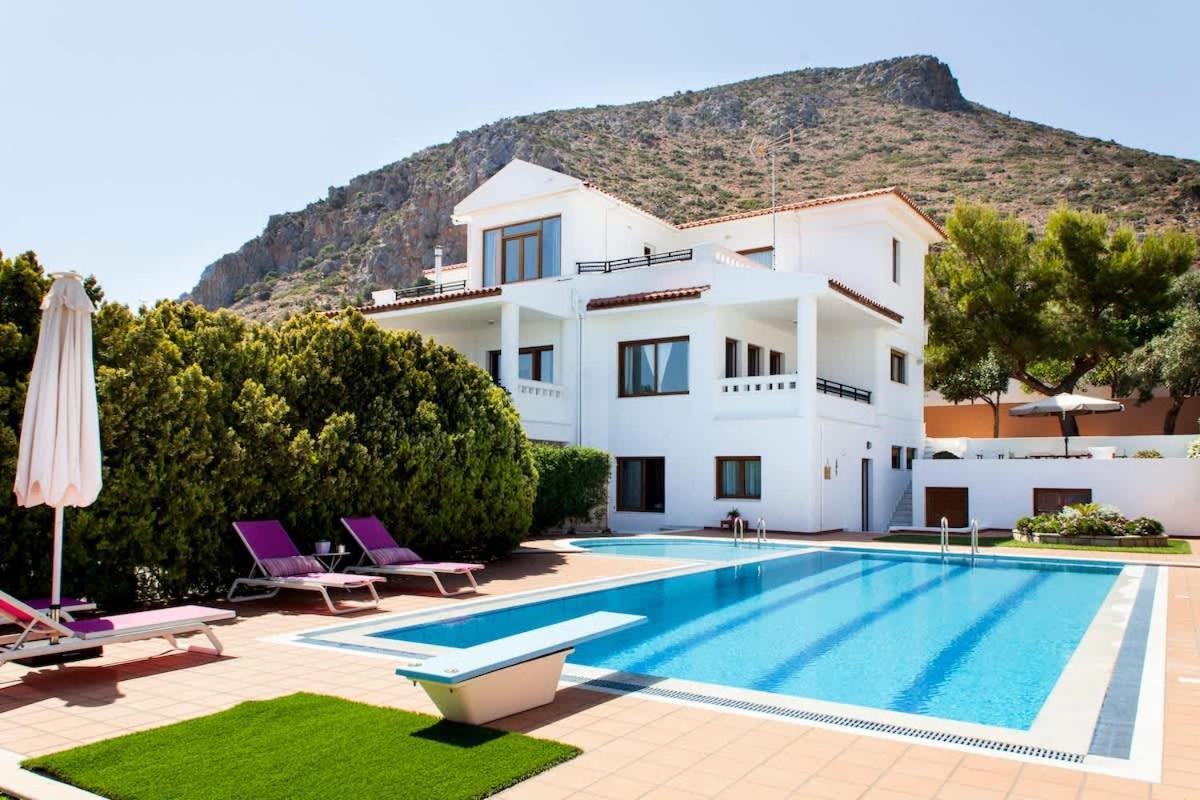 Artemis Luxury Villa - Hersonissos Private Pool Oasis ภายนอก รูปภาพ